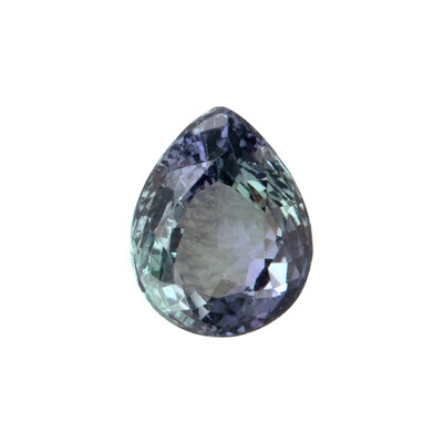 Edelsteen met een Onverhitte Tanzaniet 2,43 ct
