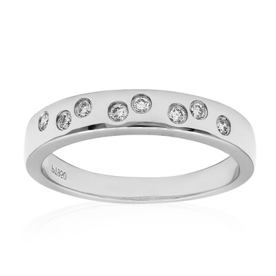 Platina ring met Diamanten SI2 (G)