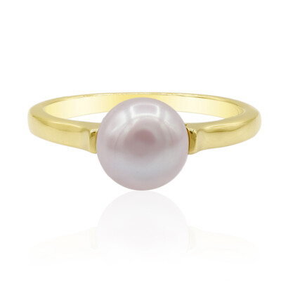Zilveren ring met een zoetwater kweekparel (TPC)