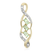Gouden hanger met Braziliaanse Paraiba toermalijnen