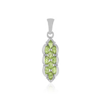 Zilveren hanger met Arizona-peridoots