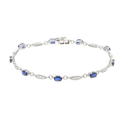 Gouden armband met Blauwe Ceylon saffieren (CIRARI)
