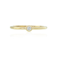 Gouden ring met een Loepzuivere (F) Diamant (LUCENT DIAMONDS)