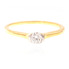 Gouden ring met een FL (D) Diamant (LUCENT DIAMONDS)