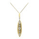 Gouden halsketting met I1 (H) Diamanten (CIRARI)