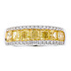 Gouden ring met gele S12 diamanten (CIRARI)