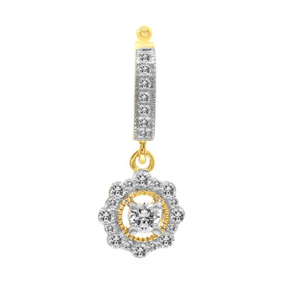 Gouden hanger met een Diamant SI1 (G) (Annette)