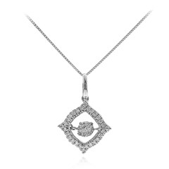 Gouden halsketting met een SI1 (H) Diamant (CIRARI)