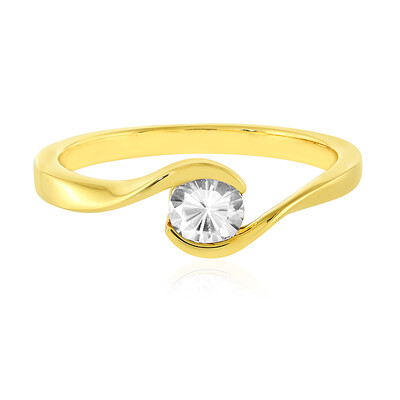 Zilveren ring met een zirkoon