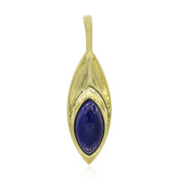 Zilveren hanger met een lapis lazuli