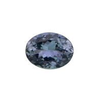 Edelsteen met een Onverhitte Tanzaniet 1,86 ct