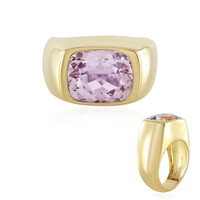 Zilveren ring met een kunziet
