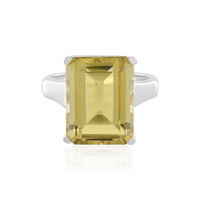Zilveren ring met een Limoen Kwarts