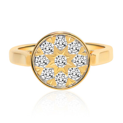 Gouden ring met IF Diamanten (D) (Annette)