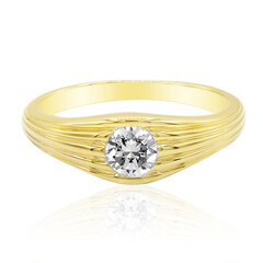 Gouden ring met een Diamant SI1 (G)