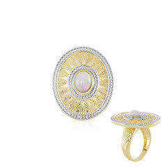 Zilveren ring met een Welo-opaal