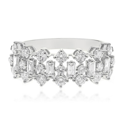 Gouden ring met SI2 (H) Diamanten (CIRARI)