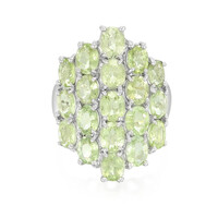 Zilveren ring met Paraiba toermalijnen