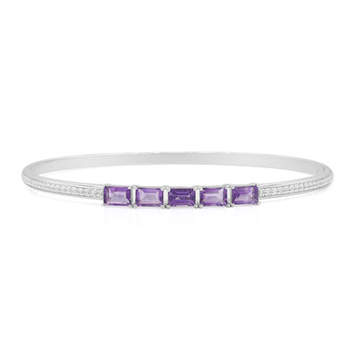 Zilveren armband met amethisten (Remy Rotenier)