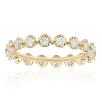 Gouden ring met VS2 (H) Diamanten (CIRARI)