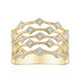Gouden ring met Diamanten SI1 (G) (Annette)