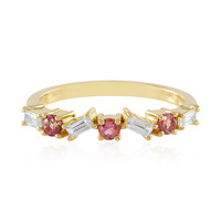 Zilveren ring met zirkonen (Adela Silber)
