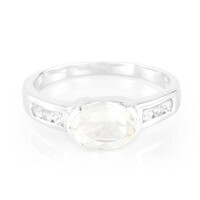 Zilveren ring met een Orthoklaas