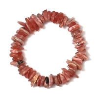 Armband met rhodochrosietstenen
