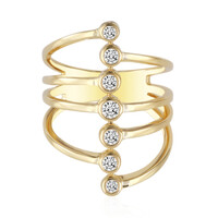 Gouden ring met een Diamant SI1 (G)