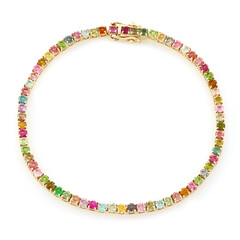 Gouden armband met toermalijnen (Adela Gold)