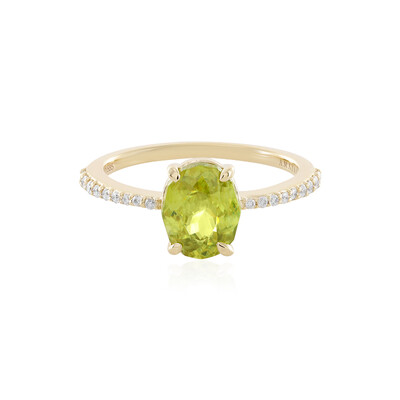 Gouden ring met een Sfeen (AMAYANI)