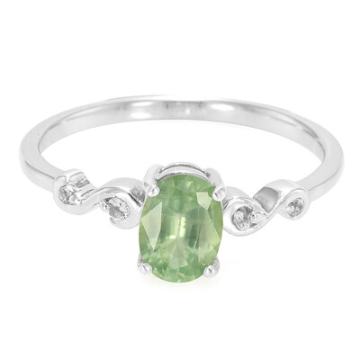 Zilveren ring met een Munt Kyaniet