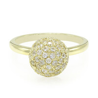 Zilveren ring met zirkonen