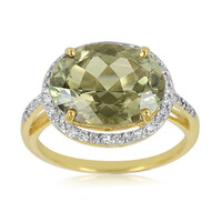 Zilveren ring met een zultaniet
