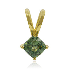 Gouden hanger met een Madagaskar Demantoid (John Ferry)