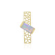 Gouden hanger met een AAA Welo-opaal (Ornaments by de Melo)