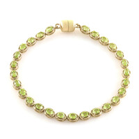 Zilveren armband met peridoots