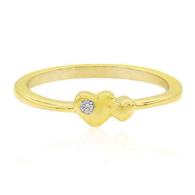Gouden ring met een Diamant SI1 (G) (Annette)