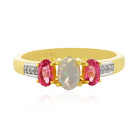 Zilveren ring met een Welo-opaal