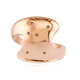 Zilveren ring met een SI1 Argyle Rose De France Diamant (Annette)