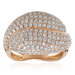 Gouden ring met SI1 (H) Diamanten (CIRARI)