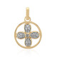 Gouden hanger met een Diamant SI1 (G) (Annette)