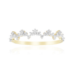 Gouden ring met Diamanten SI1 (G)