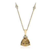Gouden halsketting met een Congo Neon Toermalijn (CIRARI)