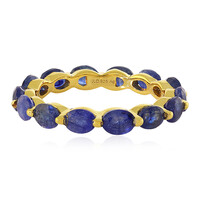 Zilveren ring met Madagaskar Blauwe Saffieren