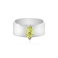 Zilveren ring met een Limoen Kwarts