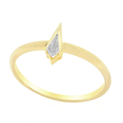 Gouden ring met een VS2 (G) Diamant (de Melo)
