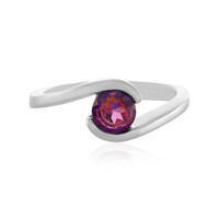 Zilveren ring met een Paarse Mystieke Topaas