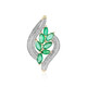 Gouden hanger met Zambia-smaragdstenen (SUHANA)