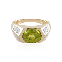 Gouden ring met een Sfeen